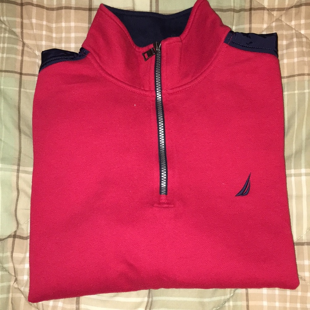 Red & Navy Nautica Sweater